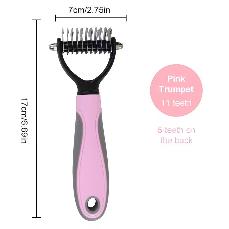 Wiggly™ Dual-Sided Deshedding Comb