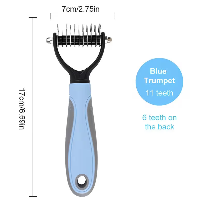 Wiggly™ Dual-Sided Deshedding Comb