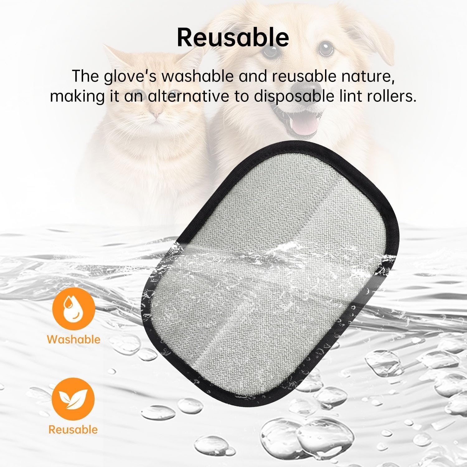 Wiggly™ Pet Hair Remover Glove Pro