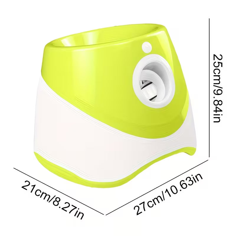 Wiggly™ Auto Fetch Ball Launcher Compact – for Small & Medium Dogs