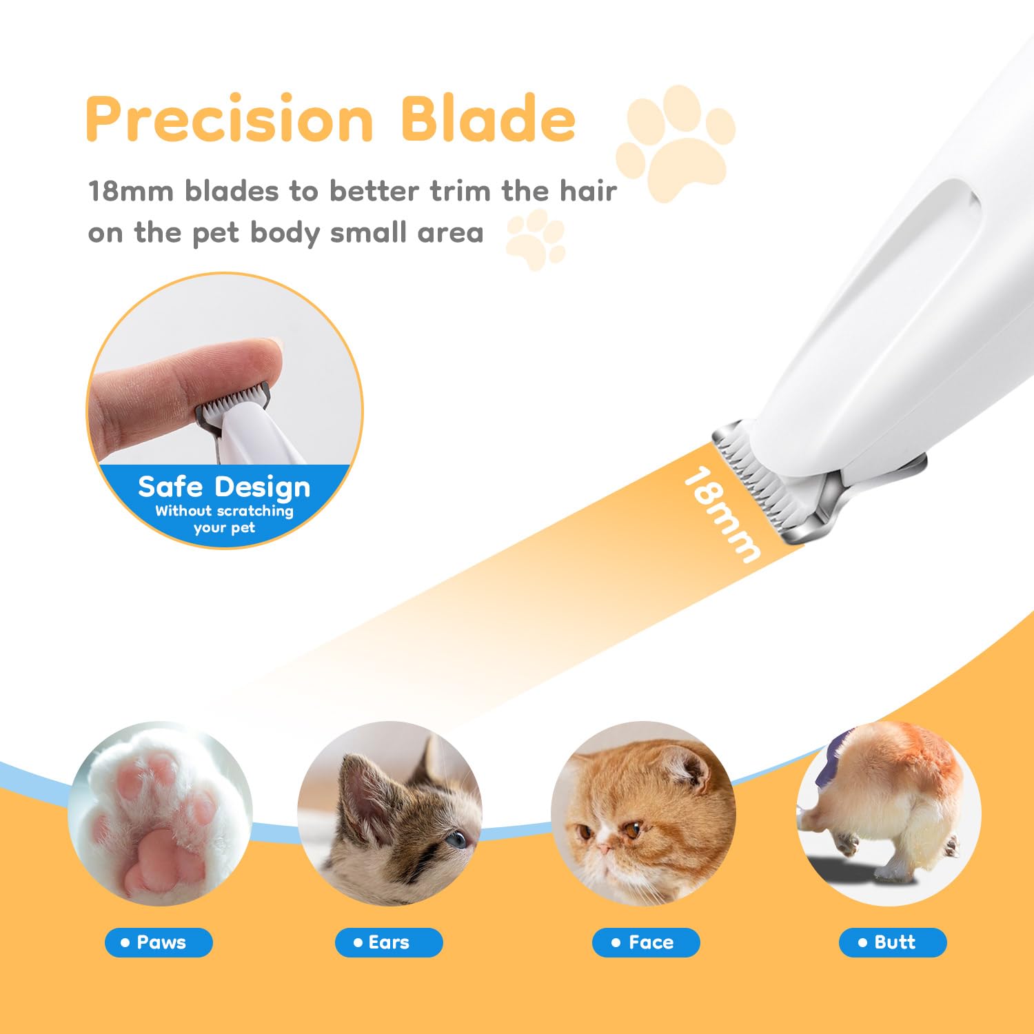 Wiggly™ Pet Hair Trimmer
