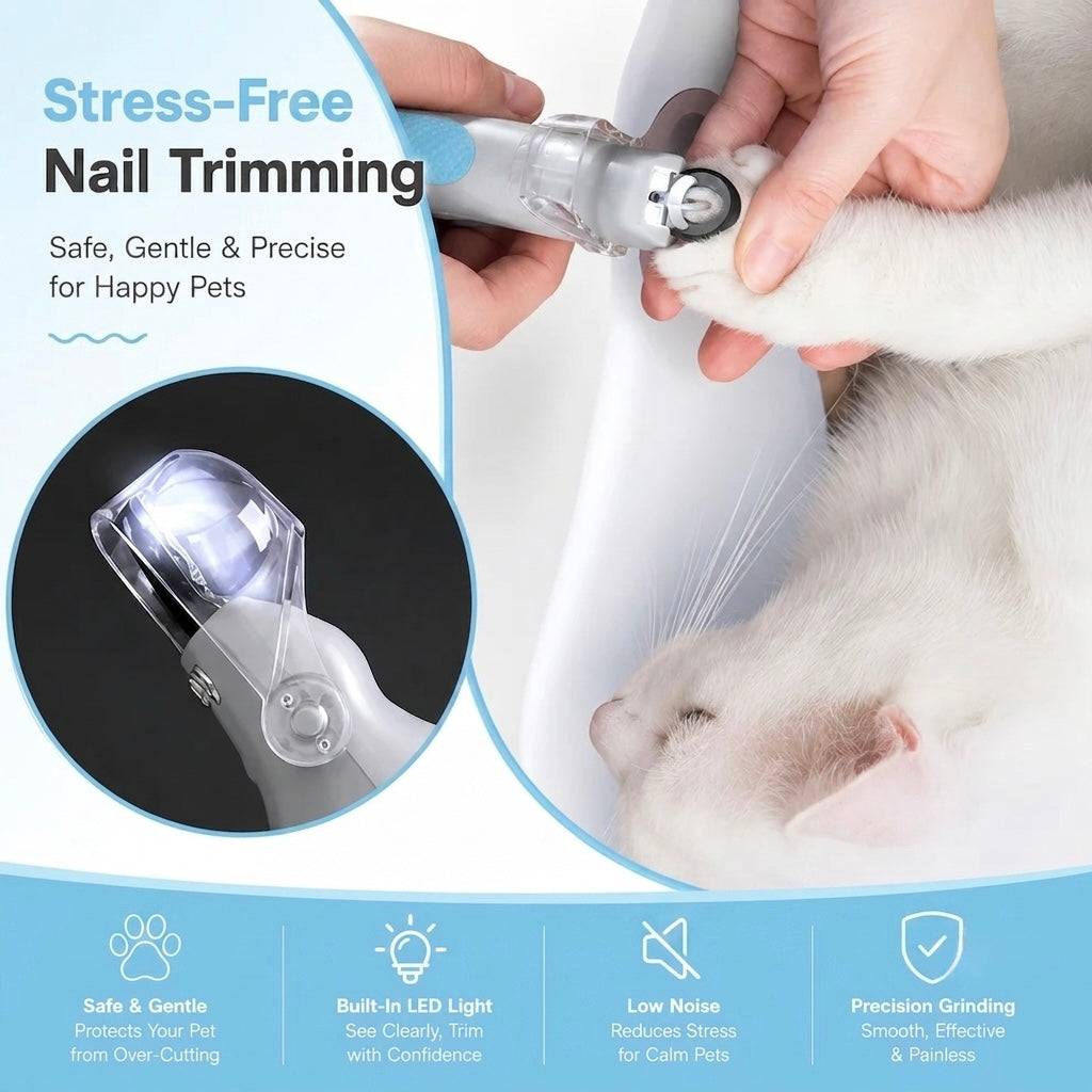 Wiggly™ NailVision LED Clipper