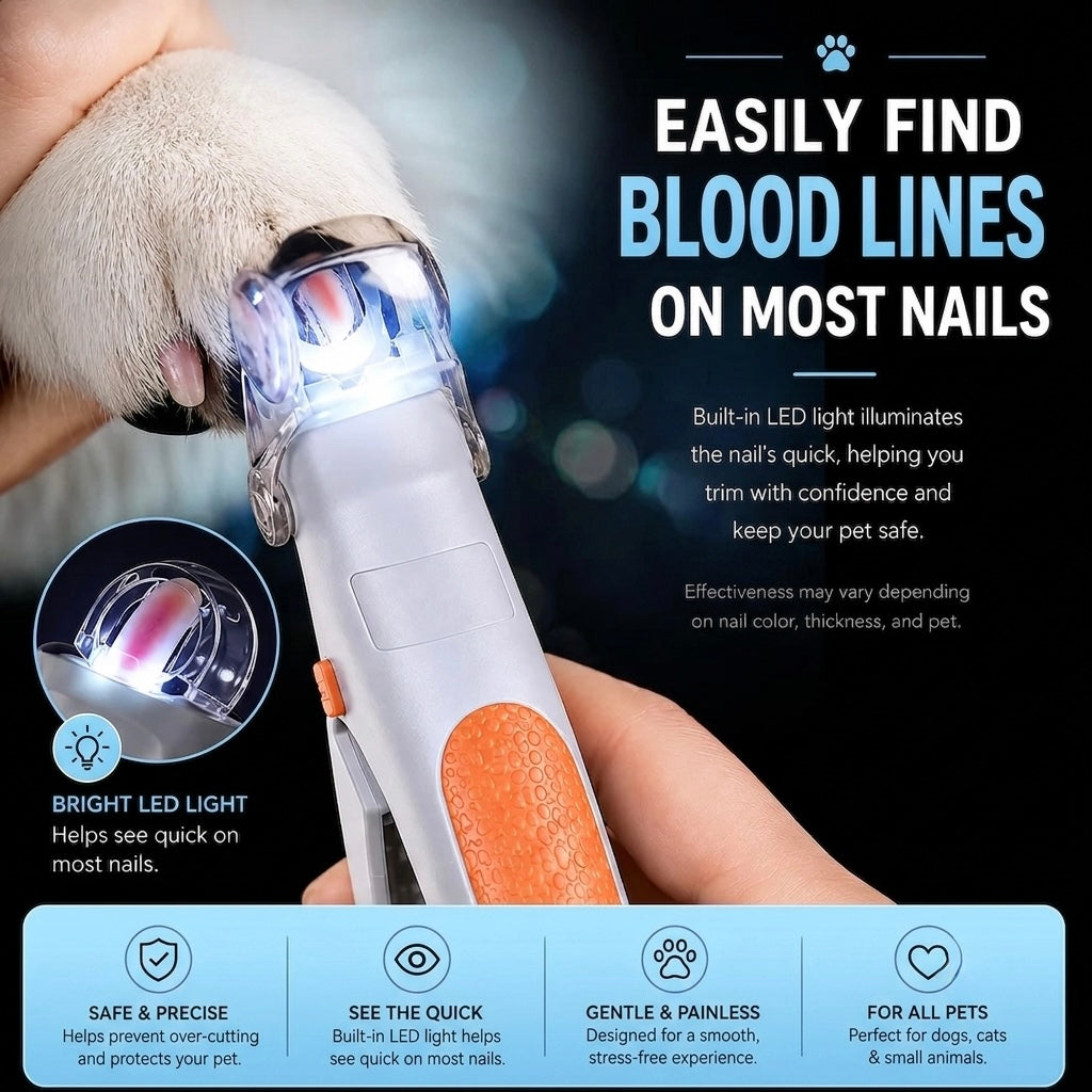 Wiggly™ NailVision LED Clipper
