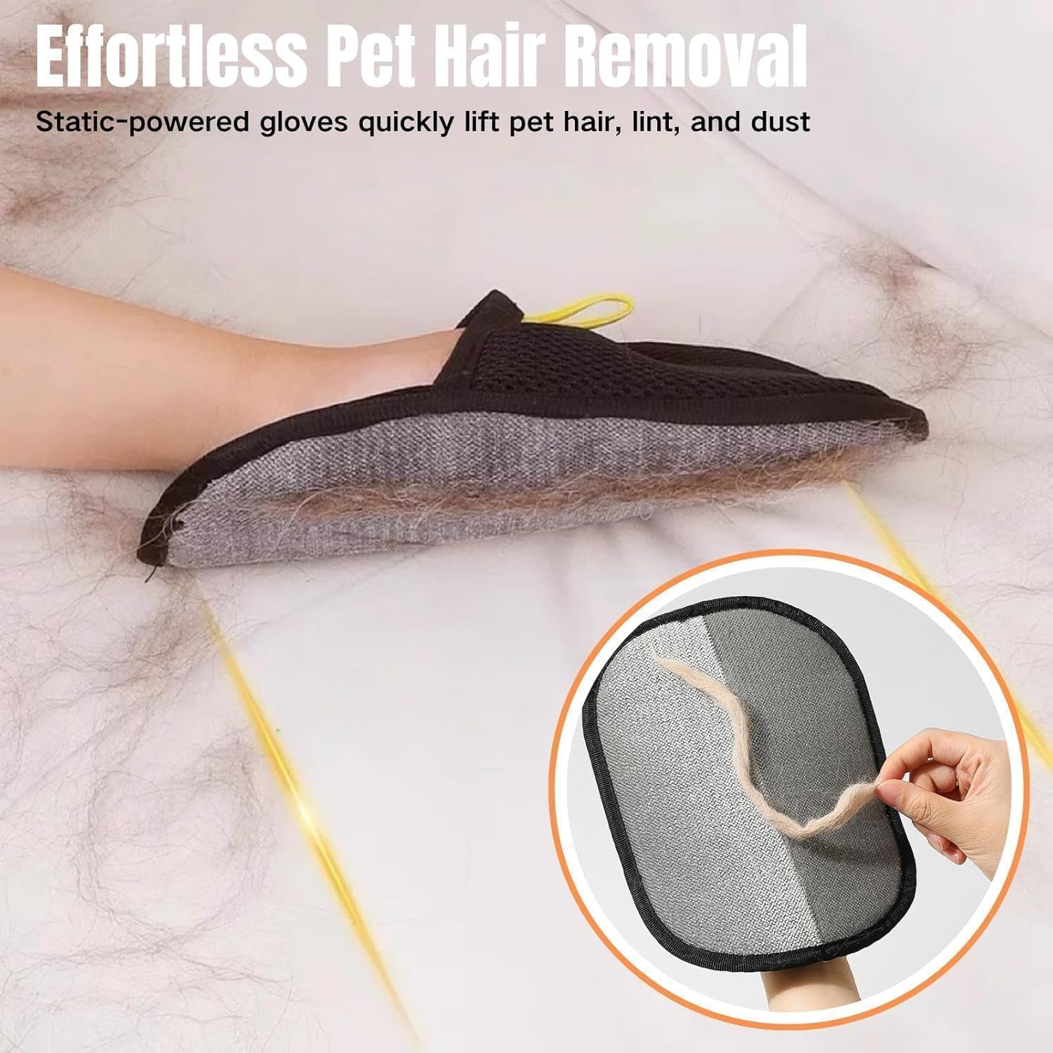 Wiggly™ Pet Hair Remover Glove Pro