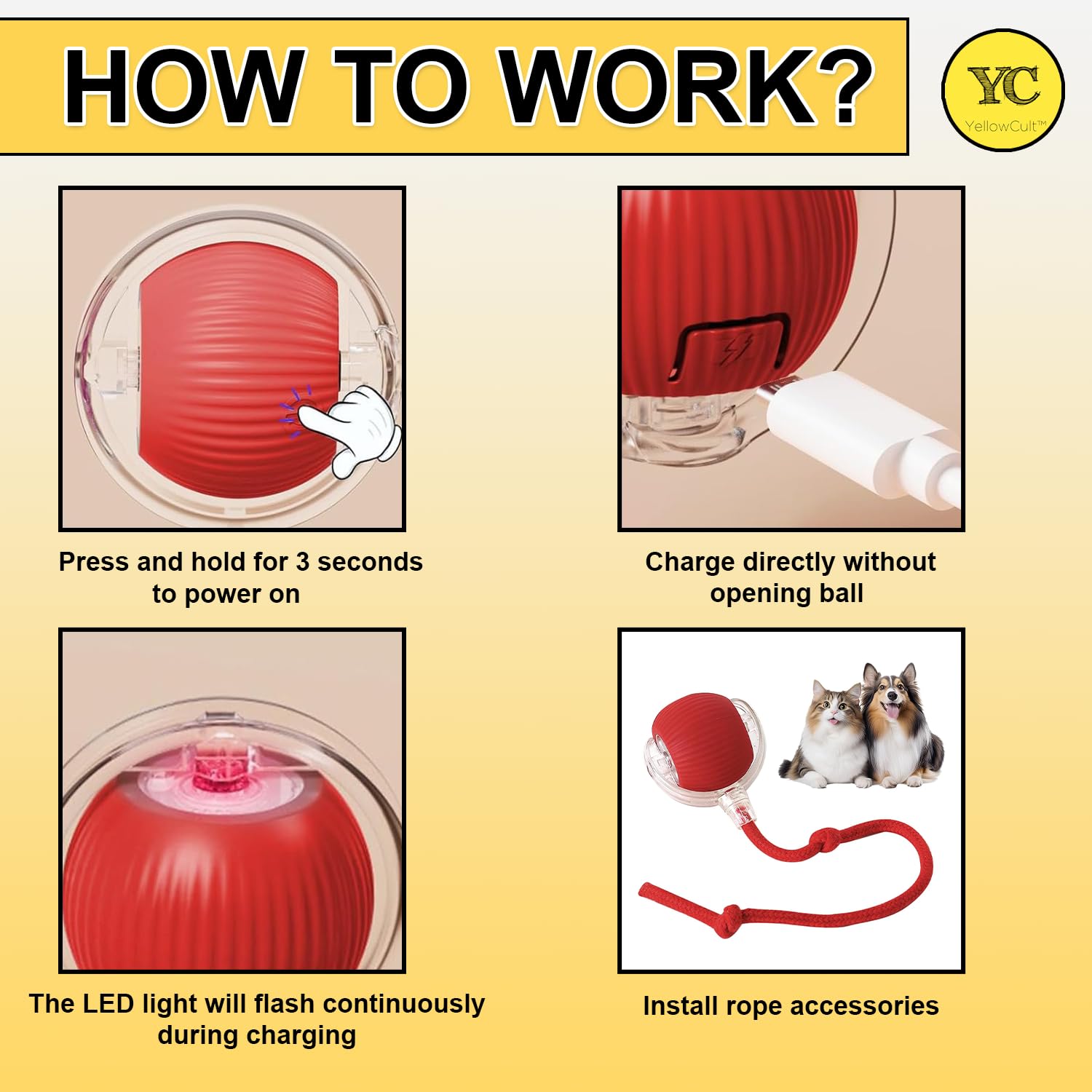 Wiggly™ Smart Rolling Ball