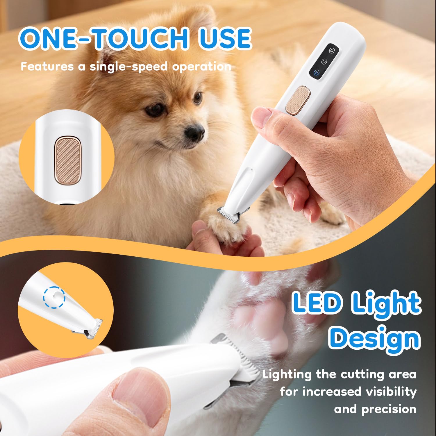 Wiggly™ Pet Hair Trimmer