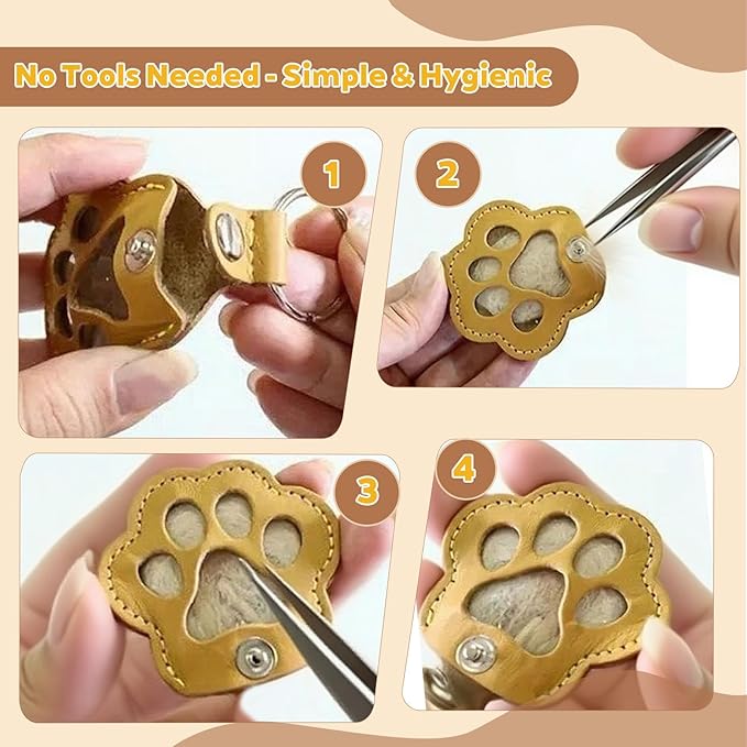 Wiggly™ Paw Keychain