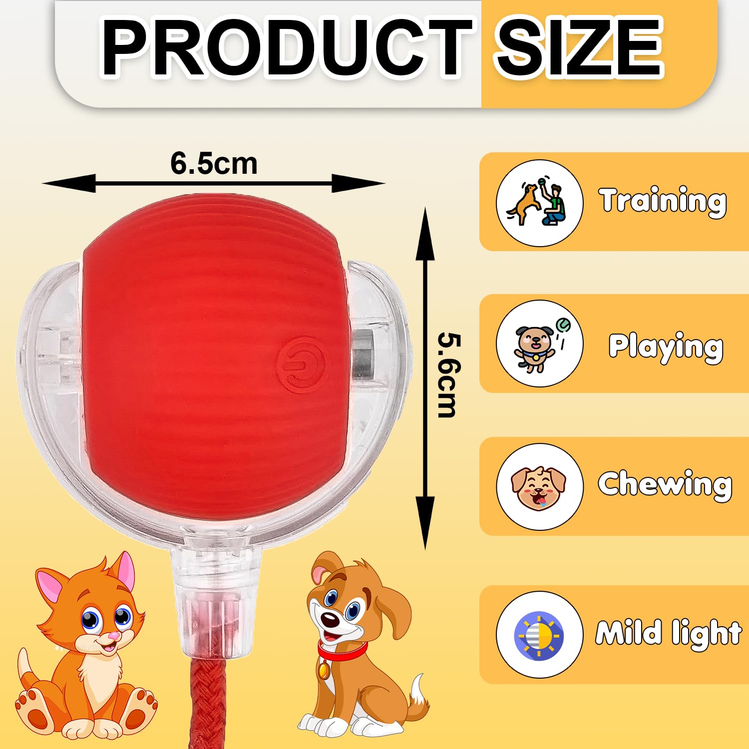 Wiggly™ Smart Rolling Ball