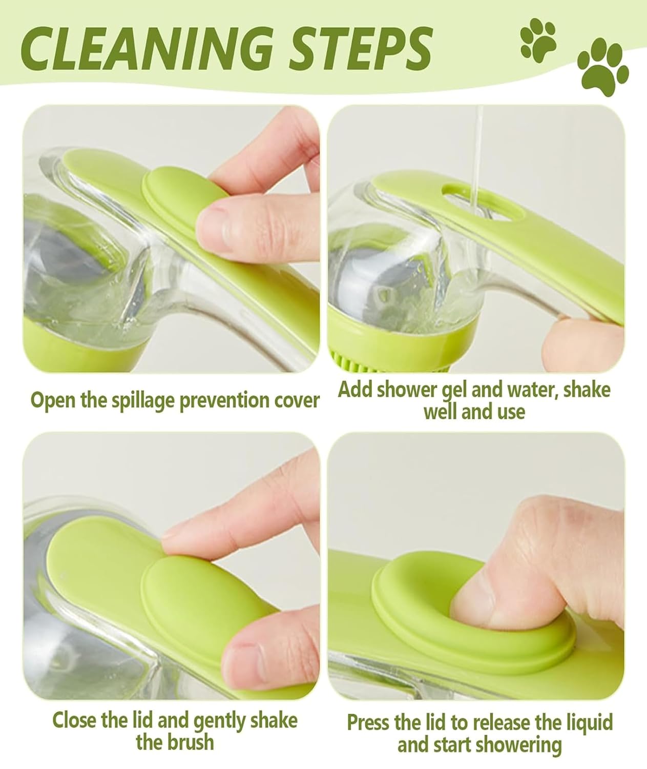 Wiggly™ FoamMassage Brush