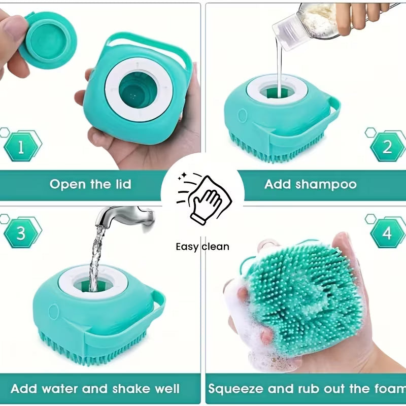 Wiggly™ Pet Bath Brush Pro