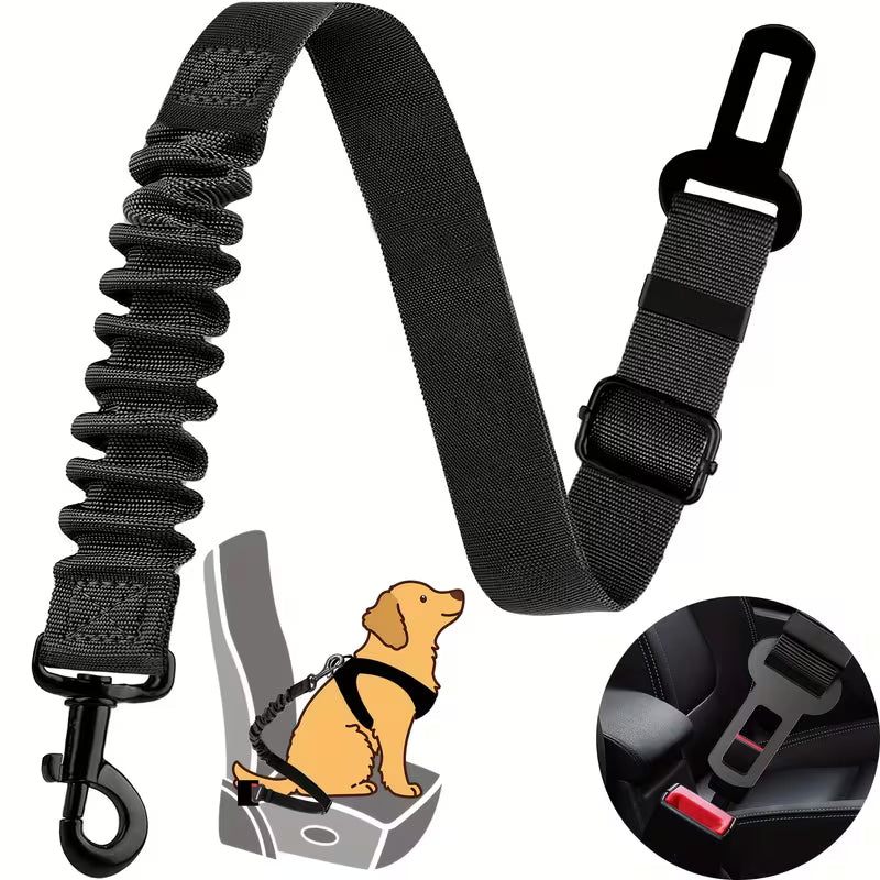 Wiggly™ Adjustable Dog Car Safety Belt