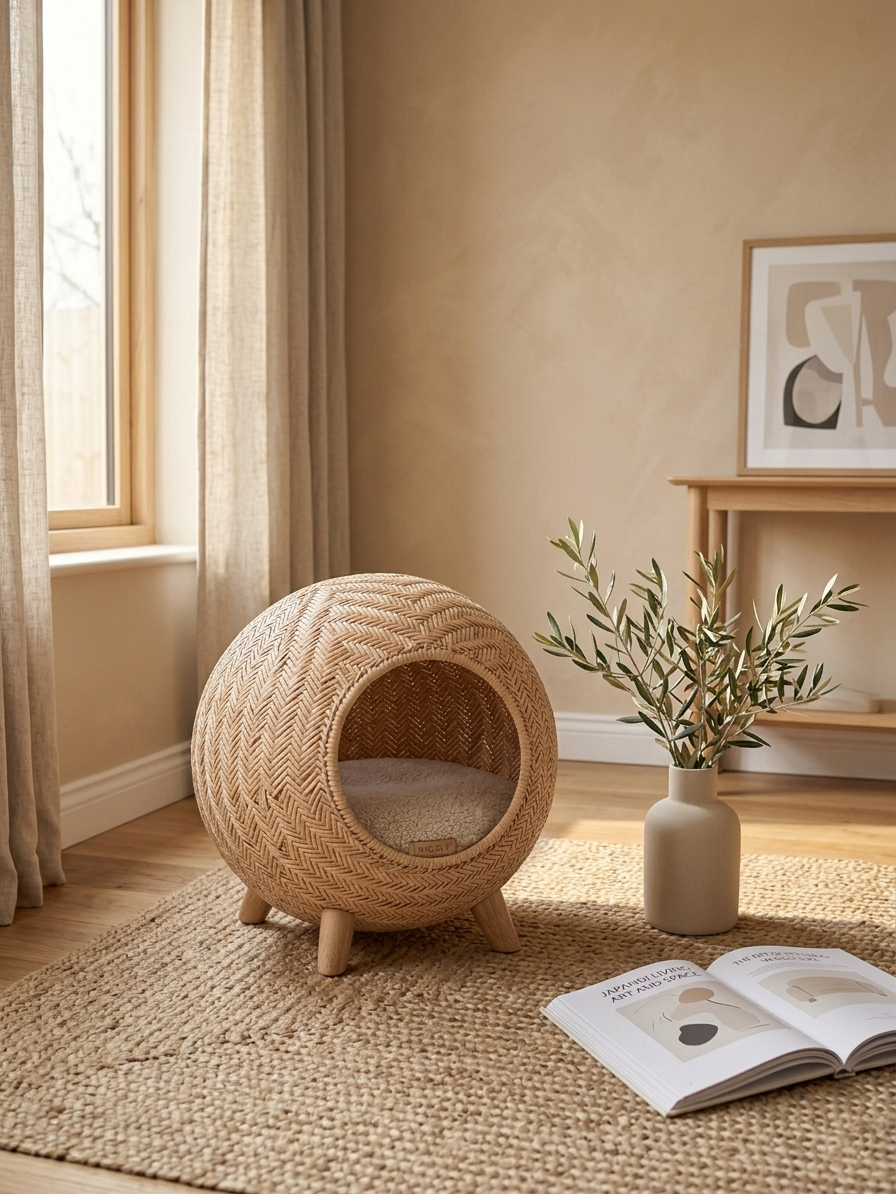 The Wiggly Rattan Sphere