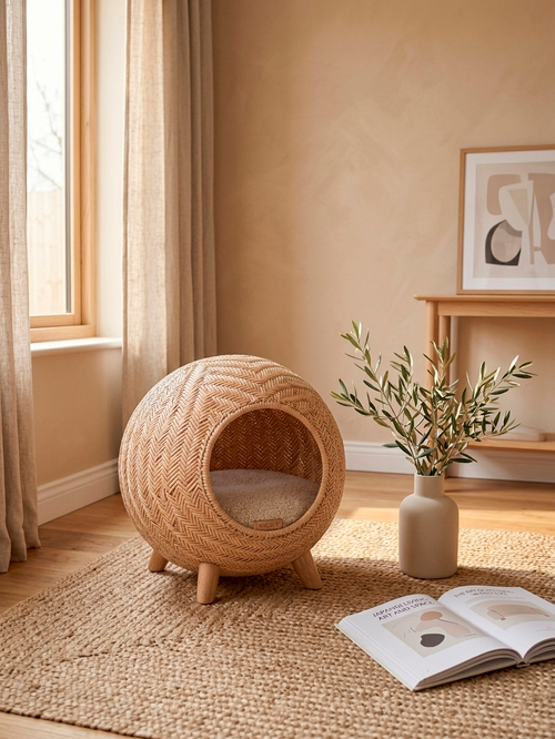 The Wiggly Rattan Sphere