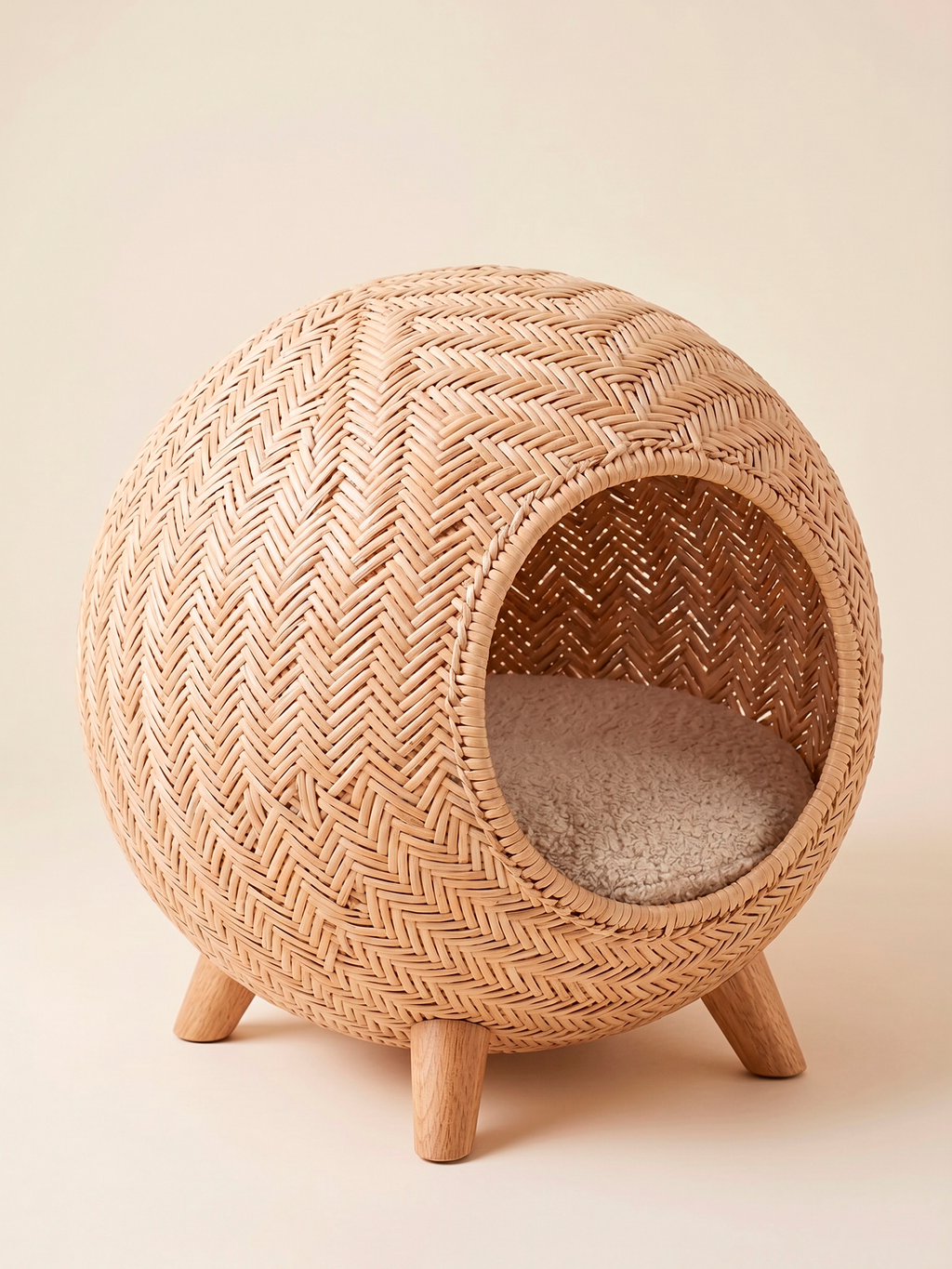 The Wiggly Rattan Sphere