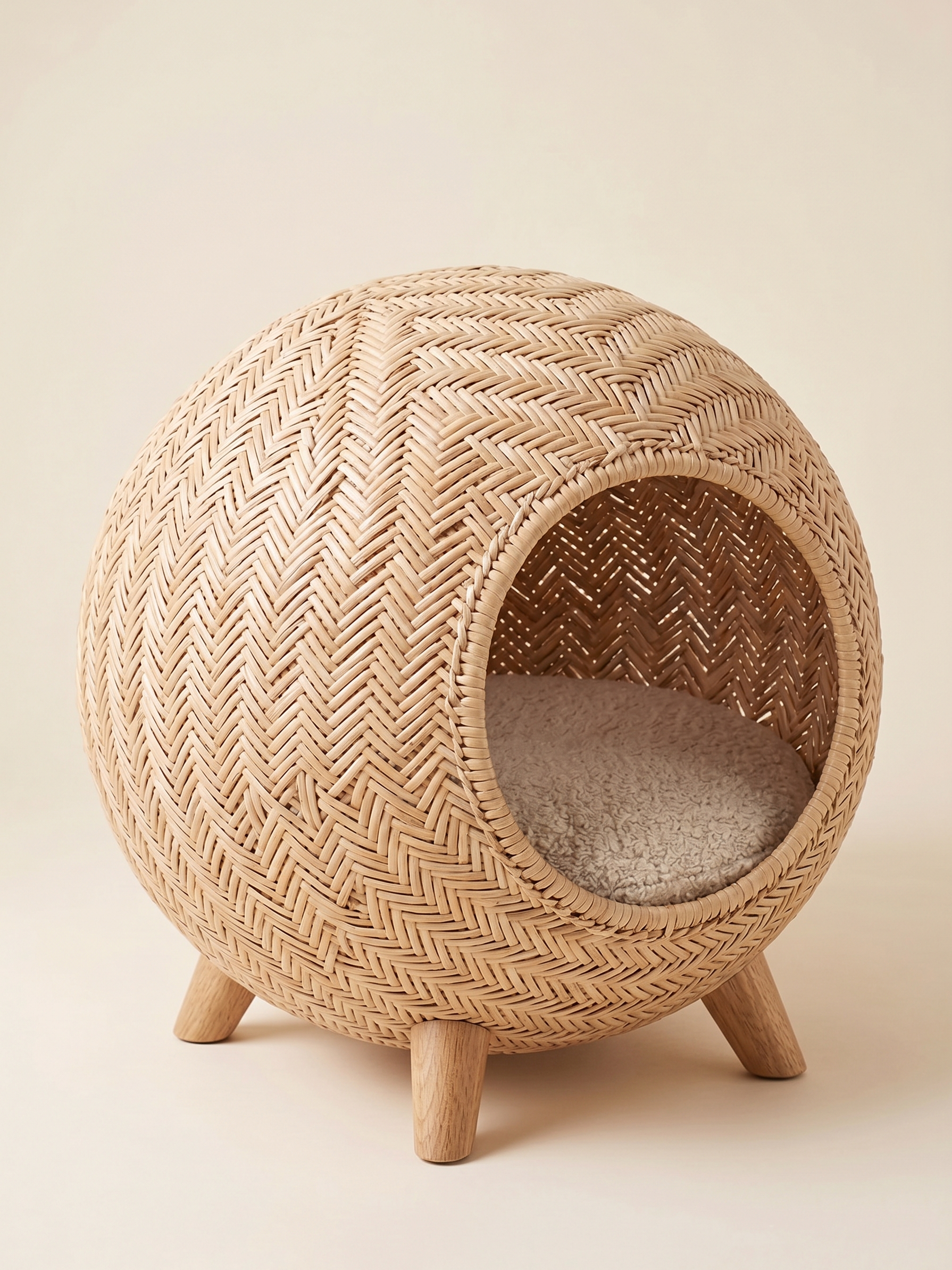 The Wiggly Rattan Sphere