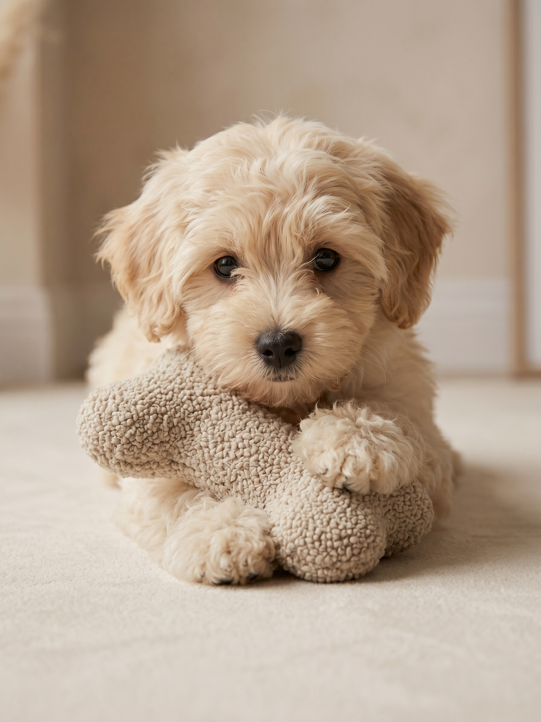 The Wiggly Bouclé Bone