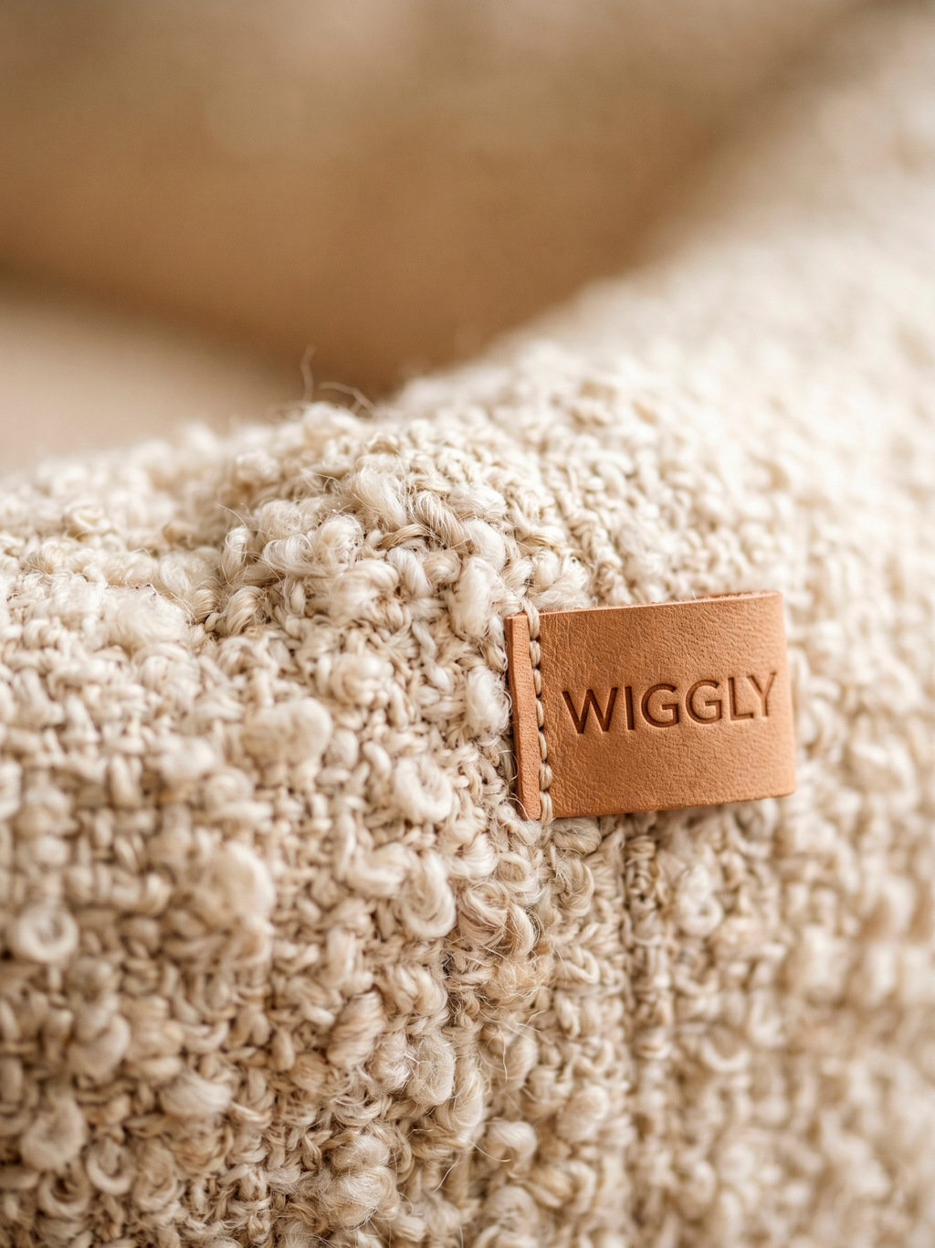 The Wiggly Bouclé Lounge Bed