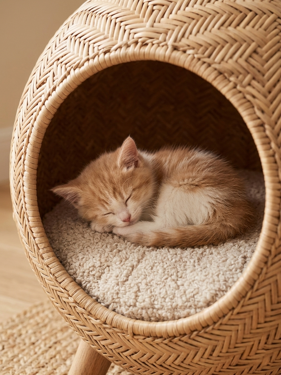 The Wiggly Rattan Sphere