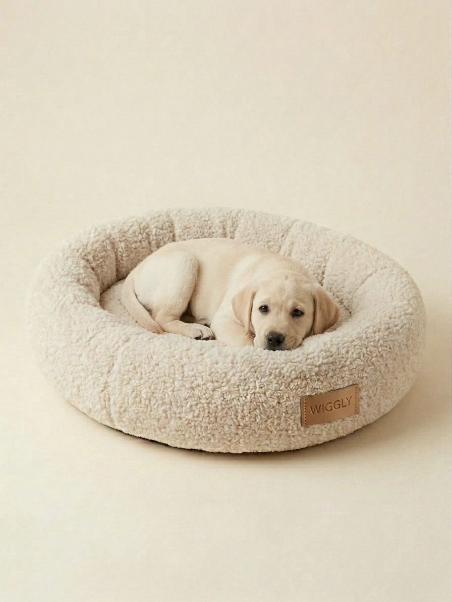 The Wiggly Bouclé Cloud Bed
