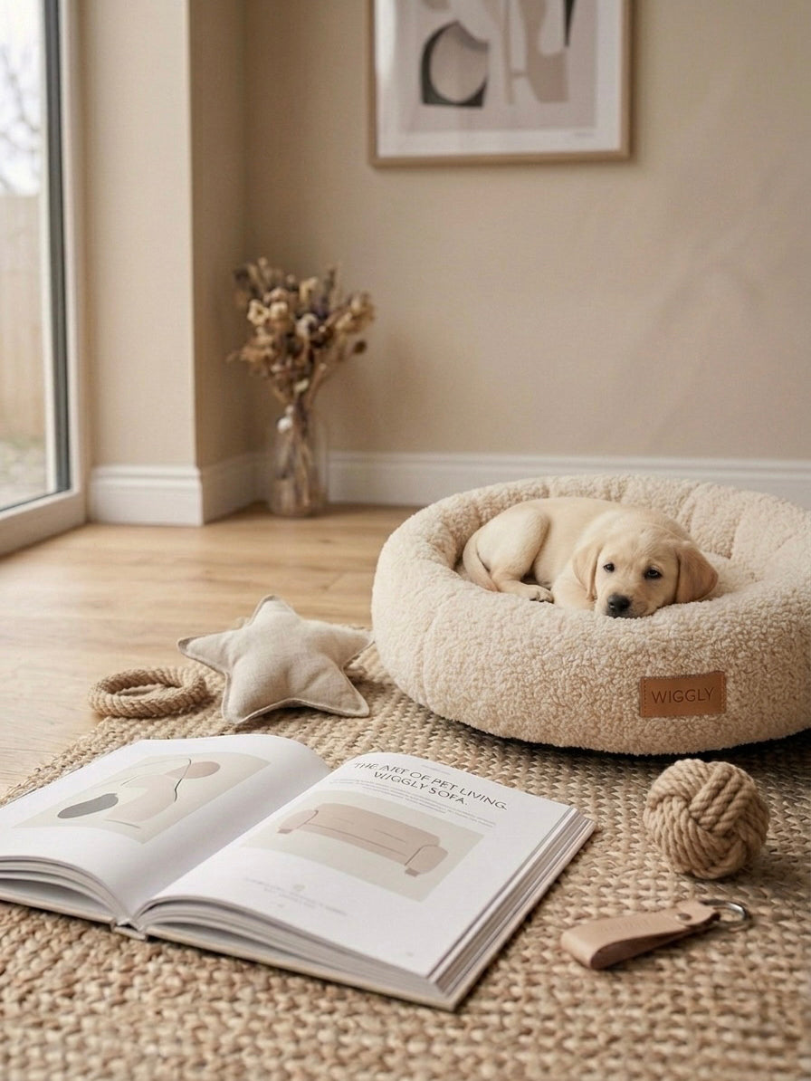 The Wiggly Bouclé Cloud Bed