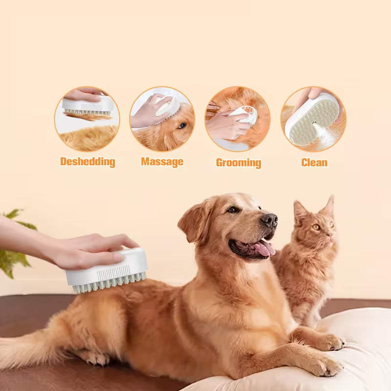 Wiggly™ SteamBrush 4-in-1