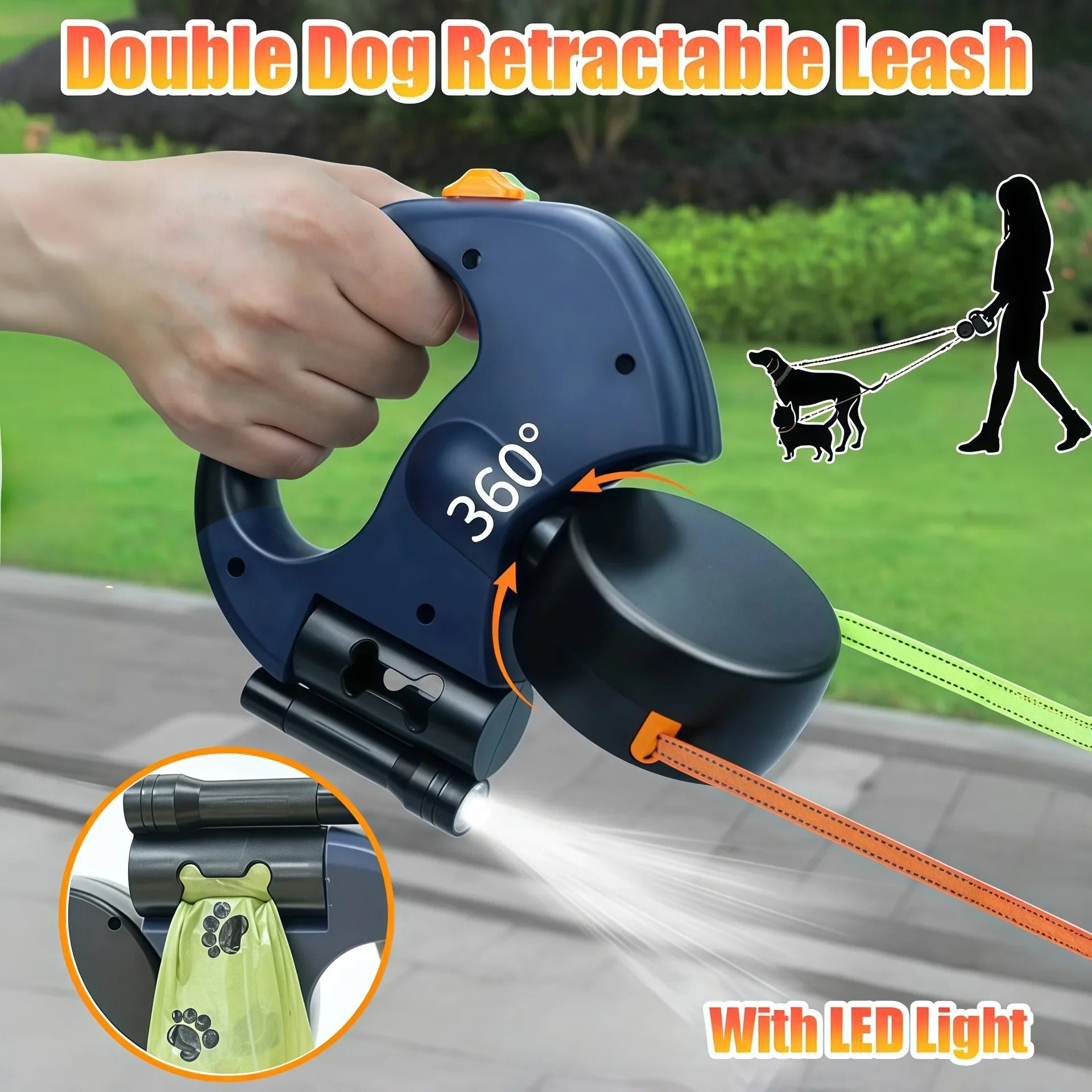 Wiggly™ DuoWalk Leash